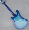 Özel 4 dizeler mavi patlama 4003 elektrik bas gitar chorme donanım, gülağacı klavye nokta kakma, en çok satan