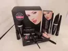 In Voorraad Mascara Eyeliner Wenkbrauwpotlood 3 in 1 kit Magic Dikke Slanke Waterdichte Lange Wimper Charmante Ogen Cosmetische mascara Zwart