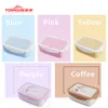 1400ml Microwavable Japanese Lunch Box Food Storage Container Bento With Spoons Chopsticks For Kids Children C19041601