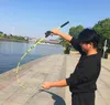 ice tream canna da pesca telescopica ultraleggera da spinning portatile 2 segmenti esca casting canna da viaggio 1,6 m calamari bassi