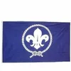 Pfadfinder-Flagge, 90 x 150 cm, Pfadfinder-Bewegungsbanner, 90 x 150 cm, Festival, Party, Geschenk, 100D-Polyester, für drinnen und draußen, bedruckte Flaggen und Banner