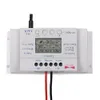 Freeshipping LCD 40A 12V / 24V MPPT Streetlight Three-Time Solar Charge Controller met 5V USB