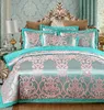 FB1906001te luxuriöser Kingsking -Bettwäsche Set Tribut Jackquard Bettbedeckung Set Baumwollsticke Bettwäsche European Style Home Textile 4pcs/Set