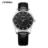 Sinobi Lover039S Quartz Bekijk zwart paar Kijk echt lederen riem Fashion Men and Women Watches Valentine039S Day PRESE9152931