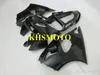 Kit de carénage de moto personnalisé pour KAWASAKI Ninja ZX6R 636 98 99 ZX 6R 1998 1999 Ensemble de carénages ABS noir brillant + cadeaux KP05