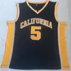 Großhandel Jason Kidd College-Basketballtrikots Herren California Golden Bears Vintage Home Stitched Shirts S-XXL