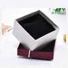 1pc Hot Sale Presentförpackning Innovativ Bowknot Örhängen Ring Smycken Box Ring Klocka Present Tillbehör Partihandel 6Colors