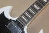God kvalitet 400 vit elektrisk gitarr för vänster människor1582741
