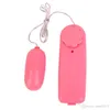 Pink Single Jump Egg Vibrator Bullet Vibrator Clitoral G Spot Stimulators Sex Toys Sex Machine för kvinnor med OPP Bag9238650