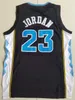 Stitched Youth North Carolina Tar Heels 23 Michael Jor Dan NCAA College Basketball Jersey Double Stitched Name och nummer Snabb leverans