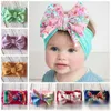 2019 kids hair accessories for girls jojo siwa head bands baby girl hair bows children printed hairbands nylon headwraps boutique headbands