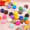 En Düşük Fiyat 500 Setleri Bebek Reçine Yapış Düğmeler Kam T5 12mm Plastik Snaps Giyim Aksesuarları Basın damızlık bağlantı elemanları 15 renkler