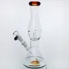 beaker bong beaker base water pipe 10'' borosilicate glass bong glass water pipe for Smoking Beaker Water Bongs Pipes with Flared mouthpiece