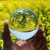 2019 HEIßER Klar Glas Kristall Ball Healing Kugel Fotografie Requisiten Lensball Dekor Requisiten Foto Geschenk Für Outdoor Fotografie