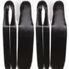 Parrucca cosplay nera extra lunga da 60 "/ 150 cm. Parrucca per capelli anime in costume cosplay