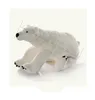 Simulação animal urso polar brinquedo de pelúcia animais do mar urso branco brinquedos realistas para crianças jardim de infância adereços deco 24 polegadas 60cm dy506237324