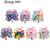 8 polegadas JoJo Bow Girl Baws Flowers Flores Rainbow Mermaid Unicorn Design Girl Clippers Girls Cabelo CLIPS ACESSÓRIO DE CABELO3734868