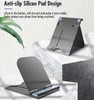 300ピーポータブル電話スタンド調整可能な折り畳み式タブレットマウントデスクトップ電話ホルダークレードルドックiPhone 11 Pro XS Max XRサポートデスクホルダー