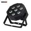 SHEHDS Lyre 7x12W RGBW LED Par Light with DMX512 4in1 Stage Wash Light Effect for DJ Disco Party Stage Equipment Luces Discoteca