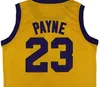 Pas cher Hommes 23 Martin Payne Jersey Martin TV Show Le film Basketball Jerseys Stitched Team Yellow Mix Order Size S-XXL