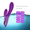 Rabbit Vibrator 10 Speed G Spot Dildo Vibrator Siliconen Waterdicht Clitoris Stimulator vagina Massager speeltjes voor vrouwen T1912217791245