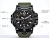 Ny digital dual Display Round Dial Large Water Resistan Wristwatch Schoole Men Sport Smael Watch Drop 8535531