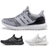 Men Womens Triple White black Running Shoes Ultra Men Run Shoes Sports Trainers Sneakers eur 36-45 With box