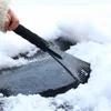 Portable Sponge EVA Handle Snow Removaling Shovel Garden Car Ice Clean Sceaper Tool - RedSmall and portable, easy to use