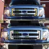 2PCS لفورد رابتور F150 F-150 F250 F250 F250 F250 F250 2011 2012 2012 2014 2015 2015 LED DRL النهار تشغيل ضوء ضوء النهار للماء إشارة ضوء التصميم