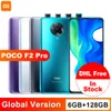 Version mondiale Xiaomi POCO F2 Pro 6GB 128GB Qualcomm Snapdragon 865 64MP Quad caméra arrière Smartphone 6,67 pouces 20MP pop-up avant