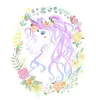 Gel Pennor 0.5mm Night Light Rainbow Lovely Unicorn Modeling Creative Cartoon Korean Luxury Pen Student Presentkort