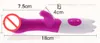 Vibromasseur point G à double vibration, bâton vibrant étanche, gode de lapin, jouets sexuels pour femmes, produits sexuels pour adultes par DHL