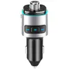 BC42 USB CAR FAST CHARGER BLUETOOTH 5.0 FMトランスミッターMP3プレーヤーの車アクセスはTF/Uディスクをサポートしています