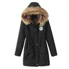 2019 Nuova giacca invernale in cotone da donna Cappotto soffice Parka addensato caldo Parka da donna Outwear Giacca calda in cotone spesso