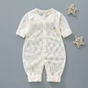 Nouveau Été Bébé Girls Beaux Designer Enfants Fashion Col O-Cou Jumpseilles Jumpseilles Enfant Filles Coton Cotton Garçon Vêtements