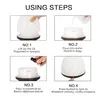 Electric Wood Humificador Grain Air Purifier Humidifier Mist Maker Aroma Diffuser LED Night Light For Home