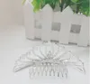 Belo pente de cabelo de cristal de strass para mulheres ou garotas Gift Wedding Gift Cabeça decorativa de prata Tiara ou acessório de pino de cabelo5208536