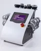 Máquina de beleza multifuncional de vendas a quente Cavitação a vácuo Multipole RF 6 almofadas EMS Máquina de emagrecimento de acupuntura elétrica