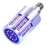 15W 25W UVC Mikrop öldürücü Lambası Led UV Temizleyici Ampul 260-280nm Dezenfeksiyon lamba Ozon Ücretsiz E27 110V-277V