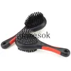 Brosse à cheveux double face pour chien Pet Cat Toilettage Outils de nettoyage Peigne de massage en plastique avec aiguille DHL DC199