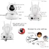 WiFi Remote Control Multifunction Infrared Night Vision Monitor IP Camera 1080P US Plug