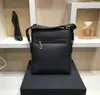 Lüks marka erkek omuz messenger çantaları erkek için büyük iş crossbody çantası