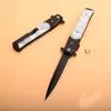 Coltello pieghevole Flipper ad apertura rapida assistito nuovo arrivo 440C Coltello tascabile EDC con lama rivestita in titanio / nero