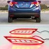 Reflector traseiro LED para Honda HR-V VEZEL VEZEL 2014 2015 2016 2017 2018 Luzes de freio Lâmpada Lâmpada de sinalização do sinal