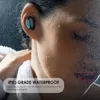 BluetoothワイヤレスイヤホンTWSヘッドフォンイヤホンの名前を変更します充満ハンズフリーのヘッドフォンスポーツイヤホンの耳の検出