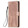 Nuova custodia in pelle con custodia a portafoglio con slot per portafoglio Dreamcatcher per iPhone 11 pro max XR XS MAX 6 7 8 PLUS