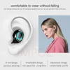 1 datorer Touch Bluetooth Earphone Wireless Noise Refering Headset HD Ring TWS LED Ear Buds Bluetooth Earbuds Waterproof V506170226