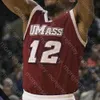 カスタムUMass Minutemen Basketball Jersey NCAA College Sean East Tre Mitchell T.Mitchell T.J.ウィークカールピエールサンバディアロキオンクレルジョー