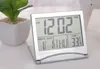 Kalender Wekker Display Datum Tijdstemperatuur Flexibele Mini Desk Digital LCD Thermometer Cover SN3137