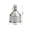 Deep Stainless steel funnel Kitchen Tools for Hip Flasks Flask Wine Pot pocket flagon oil bottle Wide Mouth